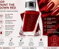 Essie Gel Couture Nail Polish 509 Paint the Gown Red 13.5 ml në Beyston